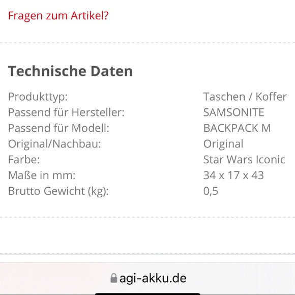 RARE Star Wars Darth Vader Samsonite NWT Ultimate Iconic Travel School Backpack - Picture 4 of 12